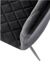 Стул HALMAR K525 черный/черный