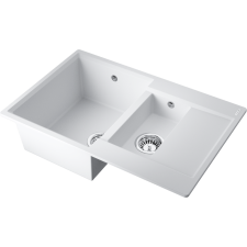 Кухонная мойка Omoikiri Daisen 78-2T WH Tetogranit/белый