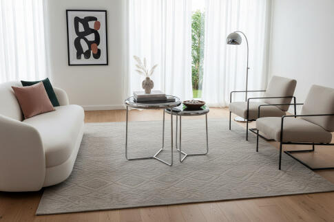 Комплект SIGNAL SCARLET II (2 стола журнальных) черный/хром