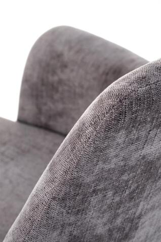 Стул HALMAR K542 серый/черный, поворотный