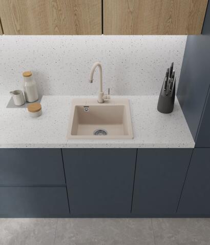 Кухонная мойка GRANFEST URBAN UR-245 белый