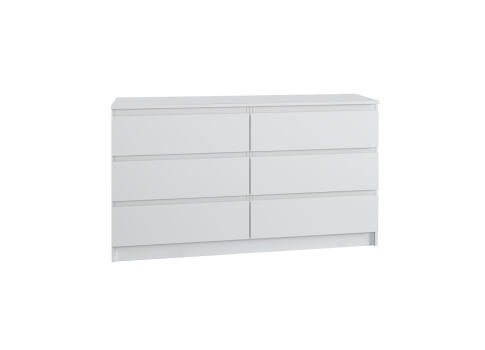 Комод ДСВ (МС Мори) МК 1380.6 Белый