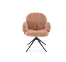 Стул HALMAR K568 корица/черный, поворотный Стул HALMAR K568 корица/черный, поворотный