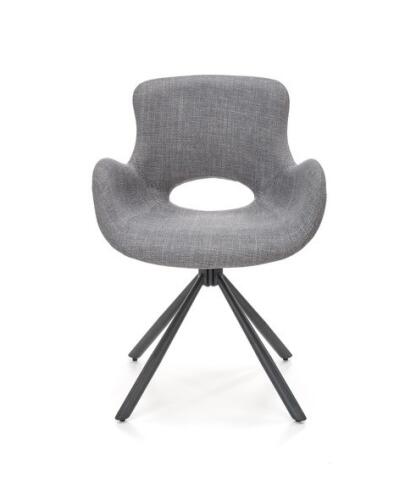 Стул HALMAR K475 серый/черный