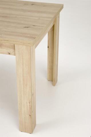 Стол обеденный HALMAR BAGIO дуб артизан/дуб артизан 120-160/80