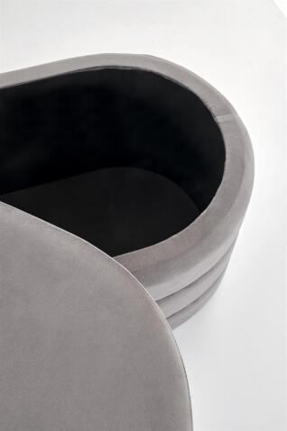 Пуф HALMAR CALPI серый