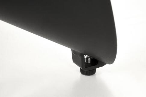 Стол обеденный HALMAR GIOVANI зеленый мрамор/черный 135