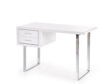 Стол компьютерный HALMAR B30 белый/хром