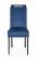 Стул HALMAR CLARION 2 Monolith 77 синий/черный