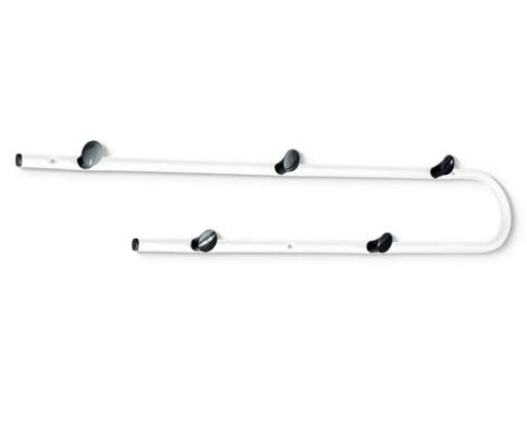 Вешалка Sheffilton SHT-WH26 артикул В2-110 белый муар/черный Вешалка Sheffilton SHT-WH26 артикул В2-110 белый муар/черный