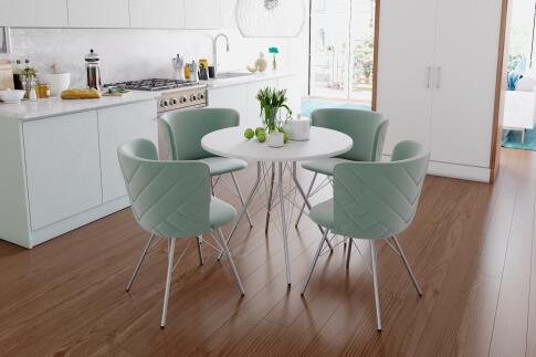 Каркас стула Sheffilton SHT-S37 хром лак