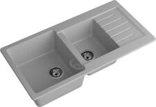 Кухонная мойка GRANFEST PRACTIK P-980KL серый