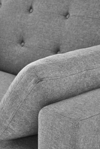 Диван HALMAR PAULINIO раскладной, серый