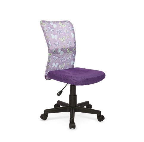Кресло компьютерное HALMAR DINGO фиолетовый/черный