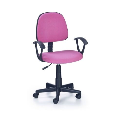 Кресло компьютерное HALMAR DARIAN BIS розовый/черный