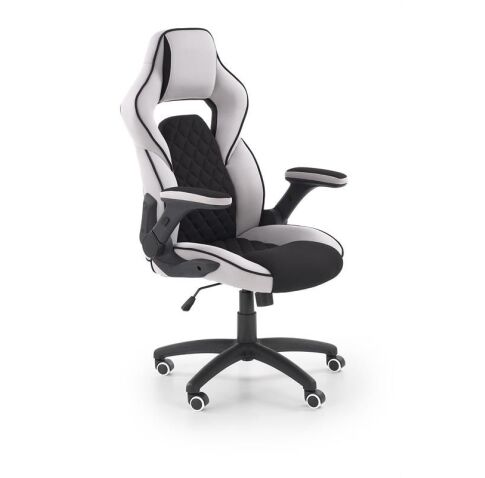 Кресло компьютерное HALMAR SONIC черный/светло-серый