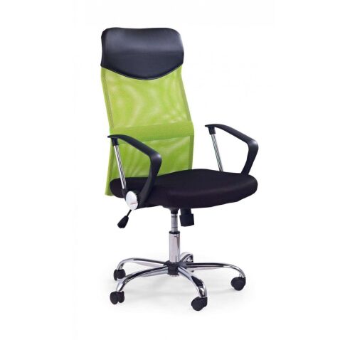 Кресло компьютерное HALMAR VIRE зеленый/хром