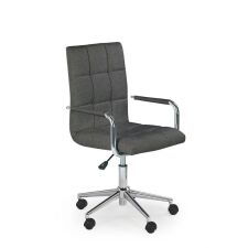 Кресло компьютерное HALMAR GONZO 3 темно-серый/хром