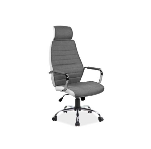 Кресло компьютерное SIGNAL Q-035 белый/серый
