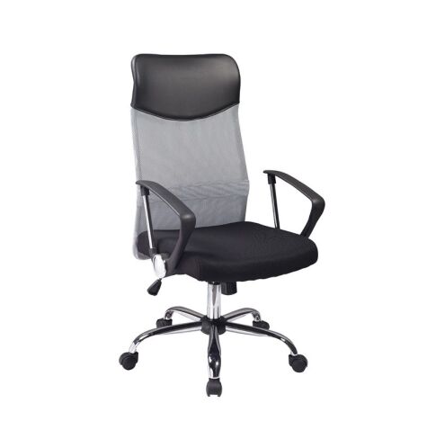 Кресло компьютерное SIGNAL Q-025 серый/черный