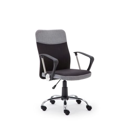 Кресло компьютерное HALMAR TOPIC черный/серый