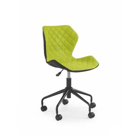 Кресло компьютерное HALMAR MATRIX черный/зеленый
