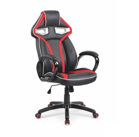 Кресло компьютерное HALMAR HONOR черно-красный/черный