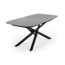 Стол обеденный HALMAR CAPELLO темно-серый/черный, 180-240/95/77