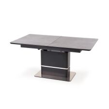Стол обеденный HALMAR MARTIN темно-серый/черный, 160-200/90/75
