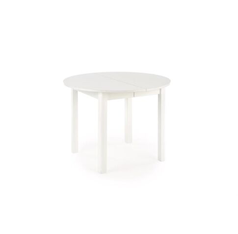 Стол обеденный HALMAR RINGO раскладной, белый/белый, 102-142/102/76