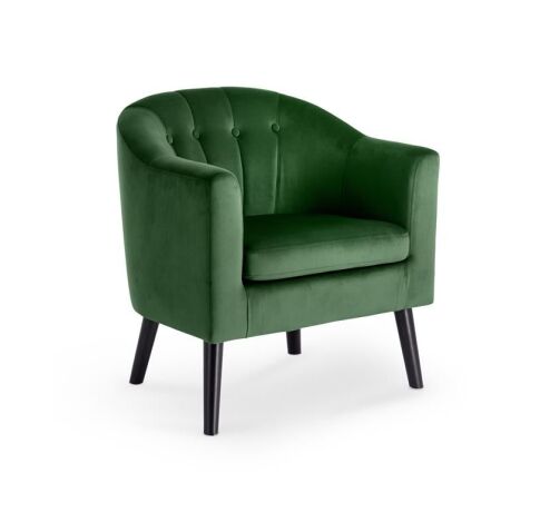 Кресло HALMAR MARSHAL темно-зеленый/черный